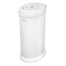 Ubbi Steel Diaper Pail - Matte White