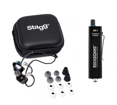 RockBoard HA 1 SPM Bundle 4 inkl. Stagg SPM-435 BK V2