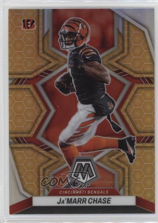 2022 Panini Mosaic Honeycomb Prizm Ja'Marr Chase #41 16wc