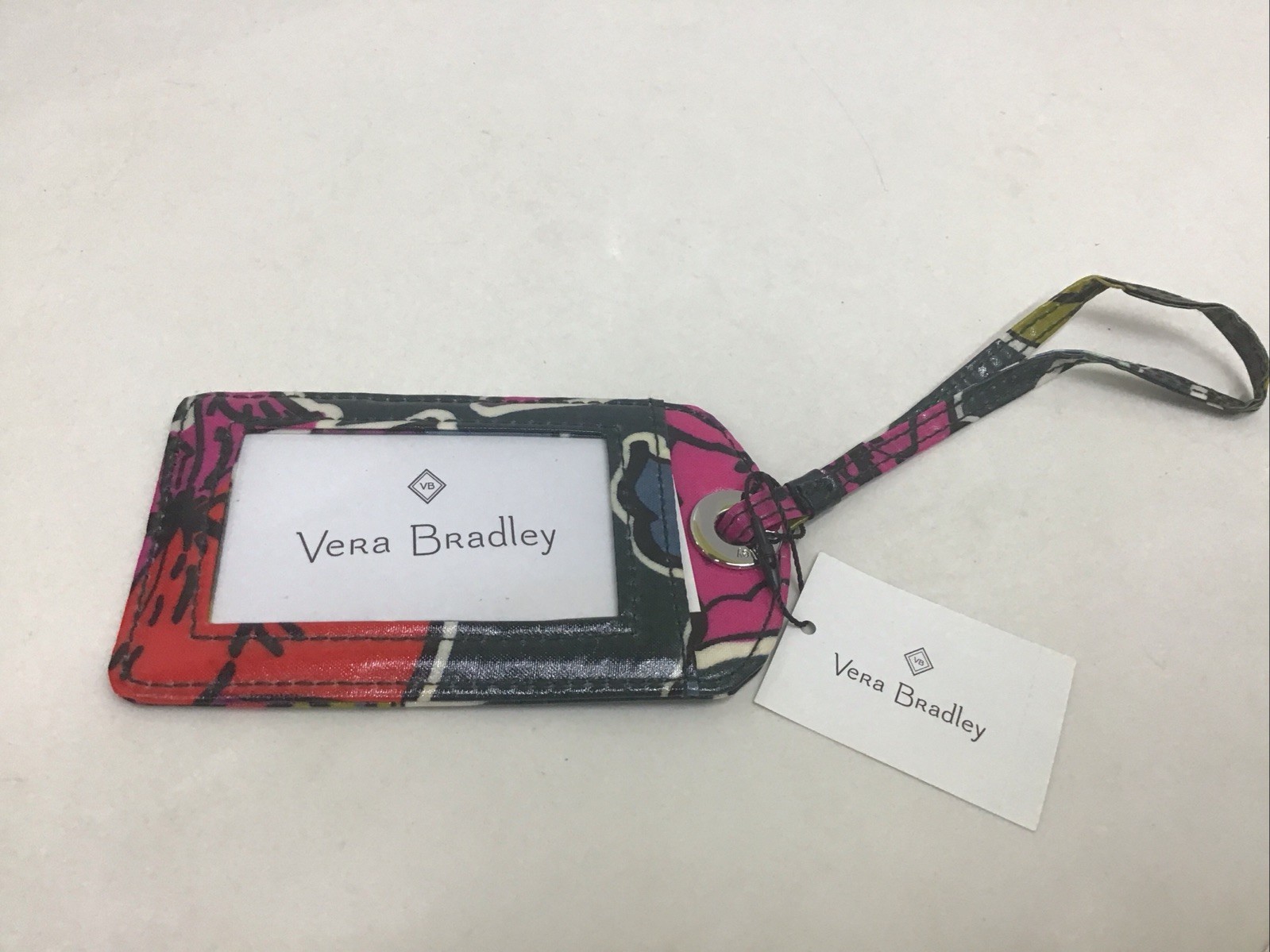 Tag Houndstooth Tweed Travel Card