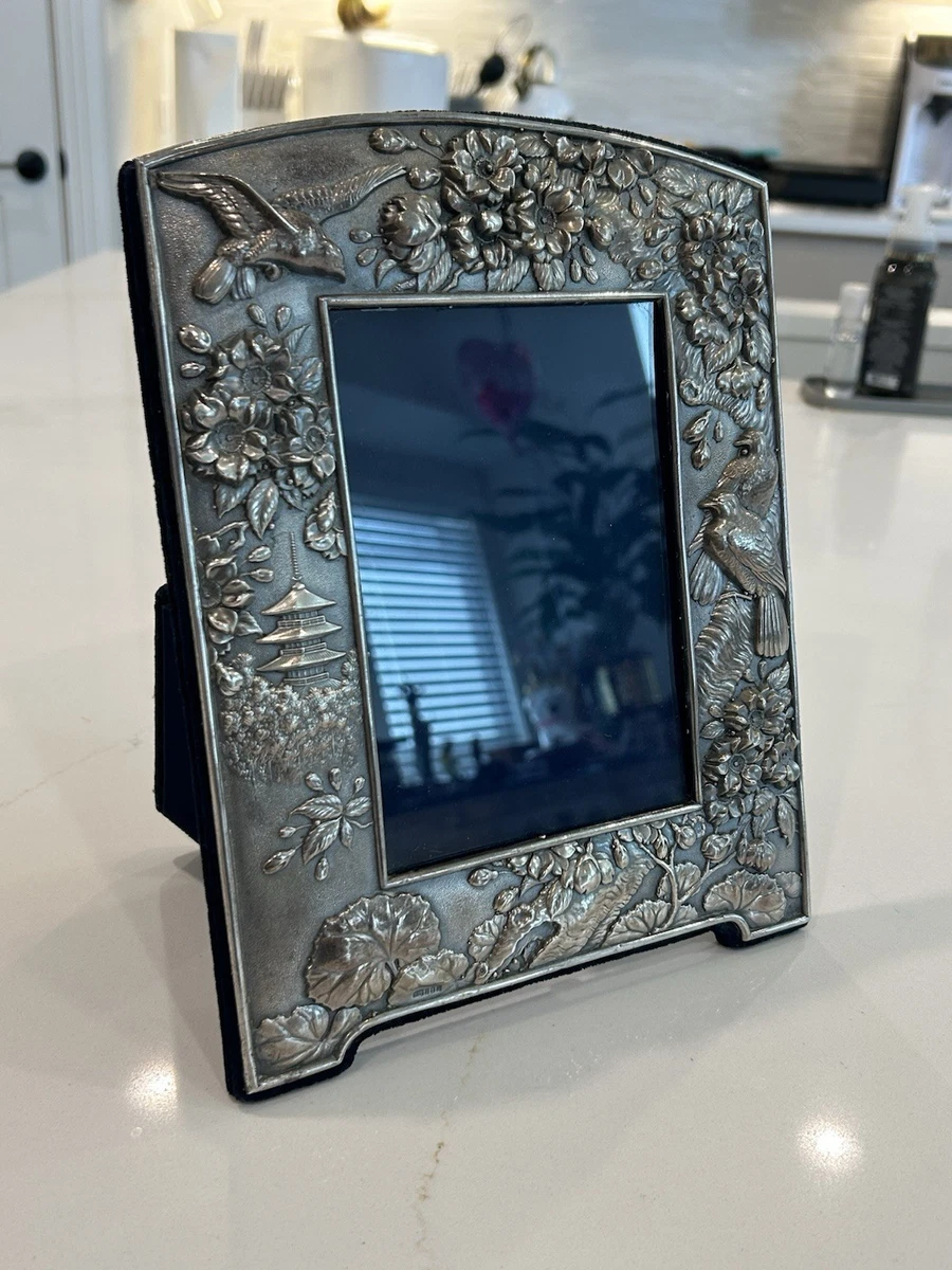 ヴィンテージ シルバー925 フォトフレーム sterling silver Sterling Silver Picture Frame In Antique Picture Frames for sale