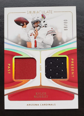 2024 Immaculate Collection Kyler Murray Past & Present Dual Relic 8/99 Cardinals