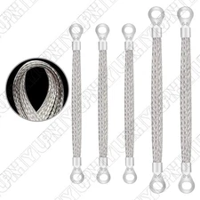 5× Universal Automotive Ground Strap Tinned Copper Car Engine Ground Strap Cable