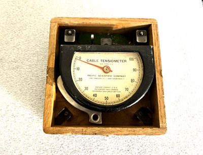 Pacific Scientific T5 Cable Tensiometer with Wood Box