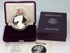 1987 S Proof American Silver Eagle, w/ Box & COA !!