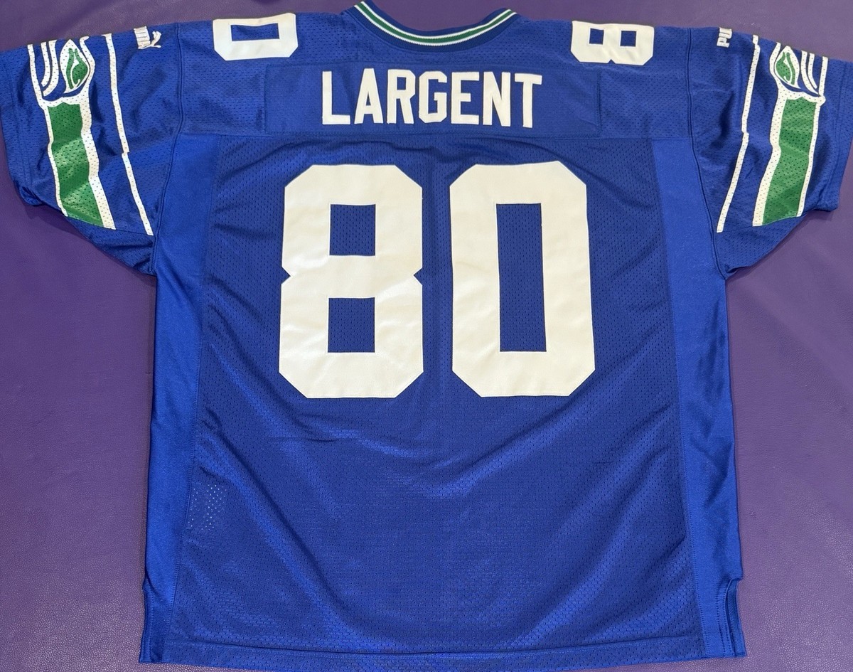 RARE Authentic Steve Largent Seattle Seahawks #80 Puma On Field
