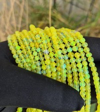 Natural Ethiopian Opal Smooth Round Beads  4x6 mm Opal Beads  Opal