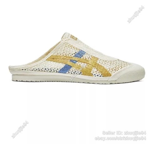 Sabot Slip On Mexico 66 Onitsuka Tiger Sneakers 1183C123 Cream/mustard 7colors - Picture 15 of 51
