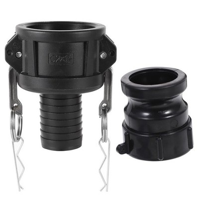 IBC Tankadapter 60mm Cam Lock Fitting mit sicherer Dichtung und 25mm Schlauchver