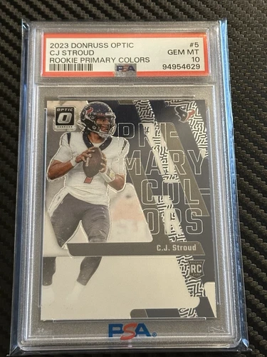 2023 Donruss Optic C.J. Stroud Rookie Primary Colors PSA 10 RC #5