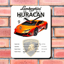 Lamborghini Huracan Wall Clock New boxed Gift Supercar Speed Sportscar Lambo