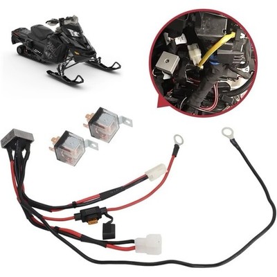 For Ski-Doo ACE 1200 900 2009-2018 Reverse Motor Servo Fix Relay Protection Kit