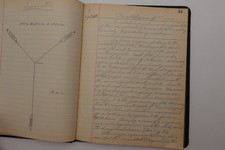 Harvard 1926 Physics Lab Flux Capacitor Diagram Experiment Signed
