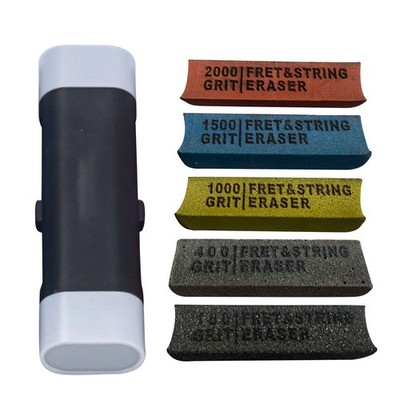 Guitar Strings Derusting Pen Fret Grit Polishing Erasers Cleaner For Fret Wire