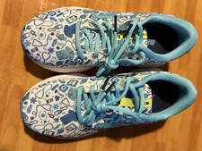 Brooks Trace 2 Women's Medical Series Shoes White Blue Lace Up Low Top Rubber