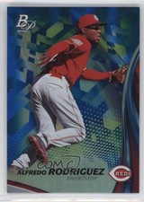 2017 Bowman Platinum Top Prospects Royal Blue Alfredo Rodriguez #TP-ARO 0b3