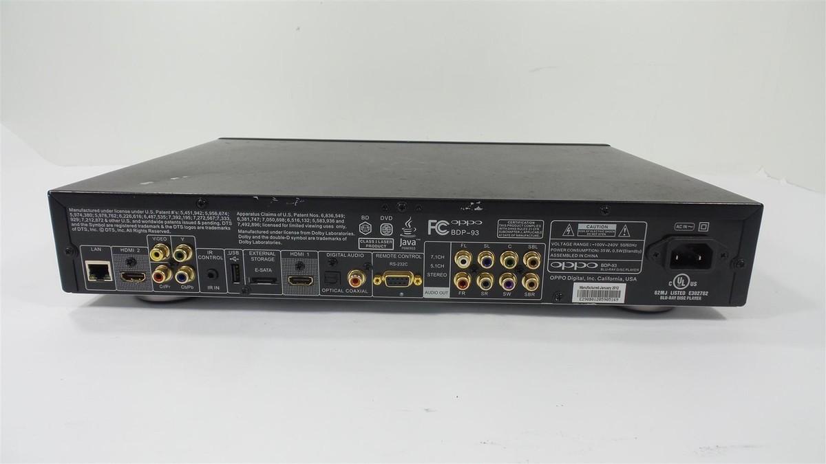 Oppo BDP-93 3D Blu-ray Player for sale online | eBay