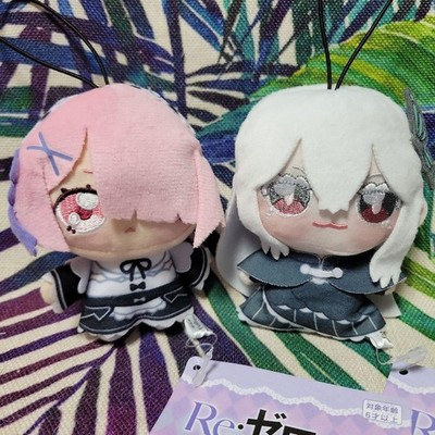 Re:Zero Choppy Nendoroid Mini Figures Set Ram Echidna 10cm Prize
