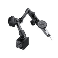 Neoteck Dial Test Indicator Magnetic Base Holder Gauge 0-0.03"/0.0005" Dial Test