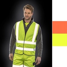 Result High Vis Motorway Vest R201X Damen Her...