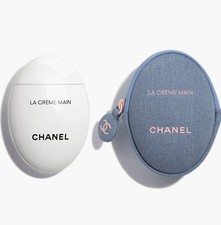 CHANEL LA CR ME MAIN Hand Cream Denim Pouch - 2026 Denim Limited Edition BNIB