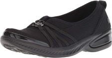 Women's Black Mesh Ballet Flats Skimmers, Size 8.5 US, Comfortable Shoes
