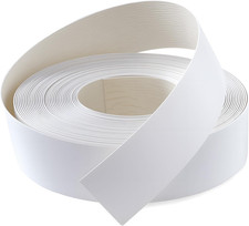 PVC Edge Banding 2 Inch X 50Ft Veneer Edge Banding White with Hot Melt Adhesive