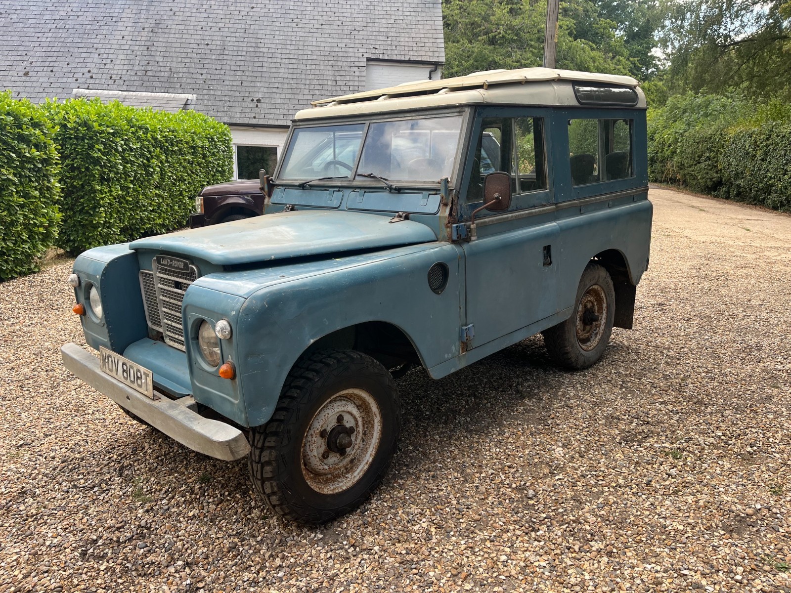 1978 Land Rover Series 3 III 88″ SWB 2.25 Petrol Genuine Station Wagon 7 Seat