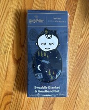 Little Sleepies Harry Potter Evenings at Hogwarts Swaddle  Headband NEW