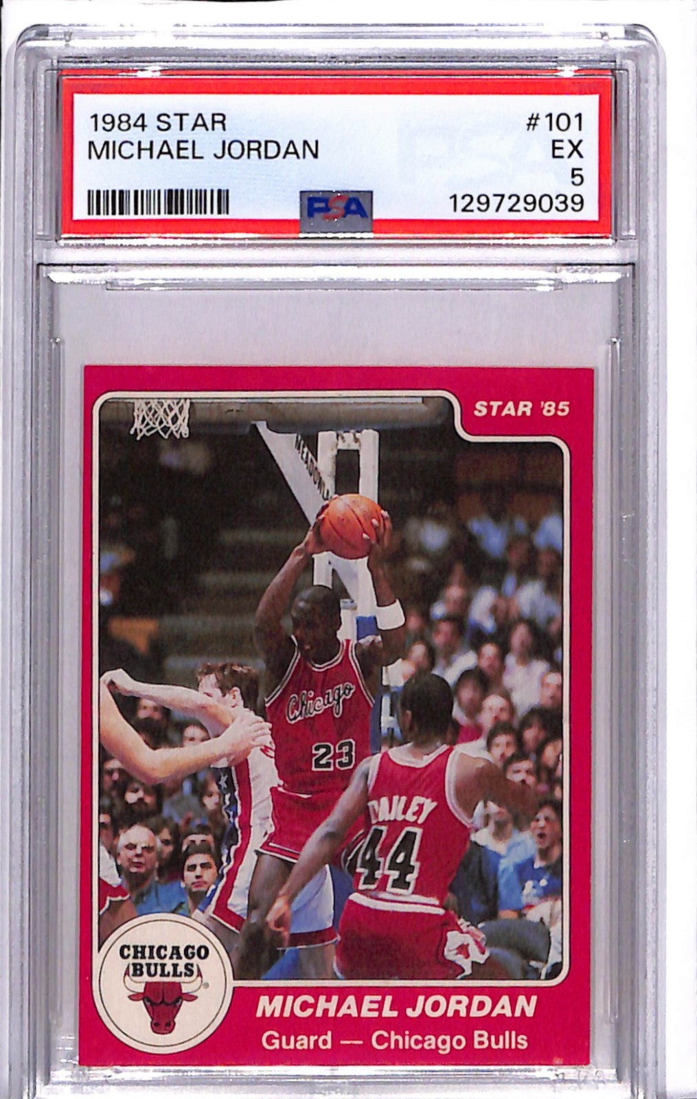 1984 Star Michael Jordan #101 PSA 5