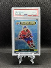 2021-22 Upper Deck Series 1 - Dazzlers Cole Caufield #DZ-25 Blue (RC) PSA 10