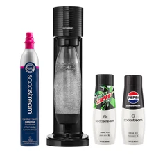 SodaStream Gaia Bundle - Pepsi & Mtn Dew Sparkling Water Maker