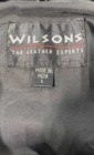 Wilsons Men's Black Leather Snap Front Vest Pockets Vintage 90s Y2K Size Large — photo 3