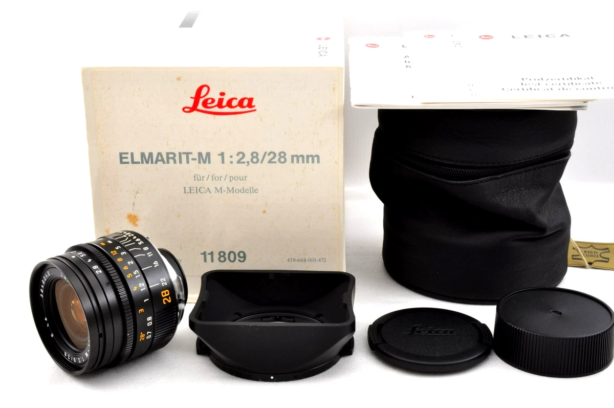 Leica ELMARIT-M 28mm Focal Camera Lenses for sale | eBay