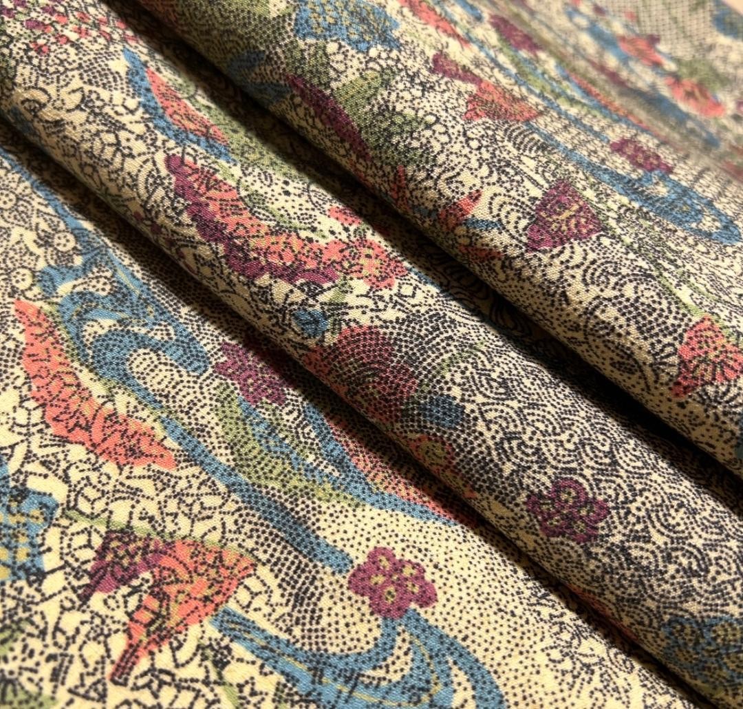 PP915 Washable Kimono Small Pattern Synthetic Fib… - image 4