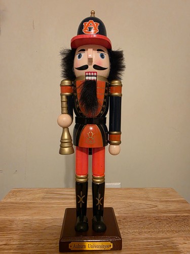 The Memory Company Auburn Tigers Wooden Nutcracker 2015 Limited Series