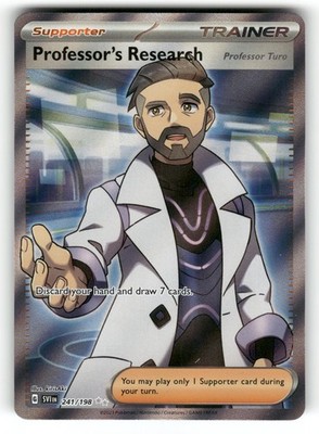 Professor's Research (Professor Turo) NM 241/198 Holo Scarlet & Violet Pokemon