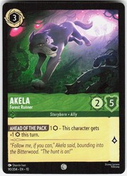 Akela - Forest Runner 90/204 Whispers in the Well