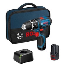 Bosch GSB 12V-15 12v Combi Hammer Drill 2 Speed GSB12V-15 - 2 x 2ah Batteries