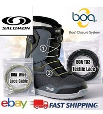 Stivali da snowboard Salomon Dialogue Faction Vista BOA filo pizzo cavo stringa
