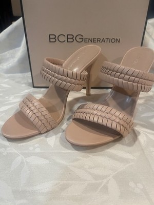 Brand New BCBGeneration Women s Jendi Platform Sandals Sand Size 10