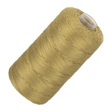 Nylon String Cord 1.5mm x 218Yards Rope Braided Thread Beading Cord,Slight Brown