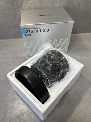Mamiya Sekor C 127 mm f/3.8 Standardobjektiv für RB67 - OVP Boxed Getestet