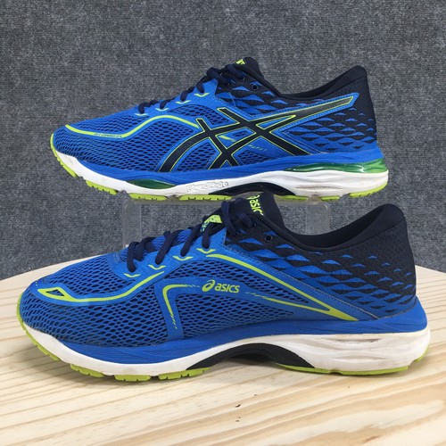 Scarpe Asics uomo 12 Gel-Cumulus 19 sneakers running blu stringate basse T7B3N - Foto 2 di 17