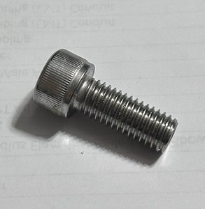 M10-1.50 x 25MM Metric Socket Head Cap Screws A2-70 Stainless Steel 10 pieces
