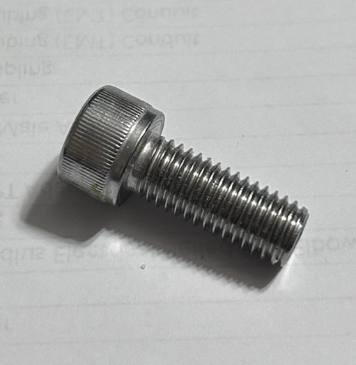 M10-1.50 x 25MM Metric Socket Head Cap Screws A2-70 Stainless Steel 10 pieces