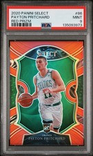 2020 Select PAYTON PRITCHARD RC #86 Red Prizm Concourse /199 PSA 9 - POP 3