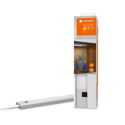 Ledvance LED Unterbauleuchte Linear Slim Grau 30cm 4W warmweiß Bewegungssensor - Bild 1 von 4