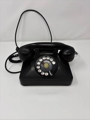 #ad Vintage North Electric Ringer Rotary Desk Telephone Bakelite 6H6 SL $49.99