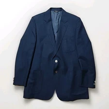 Daks London Virgin Wool Blazer Mens 44 Sports Coat Jacket Piccadilly UK